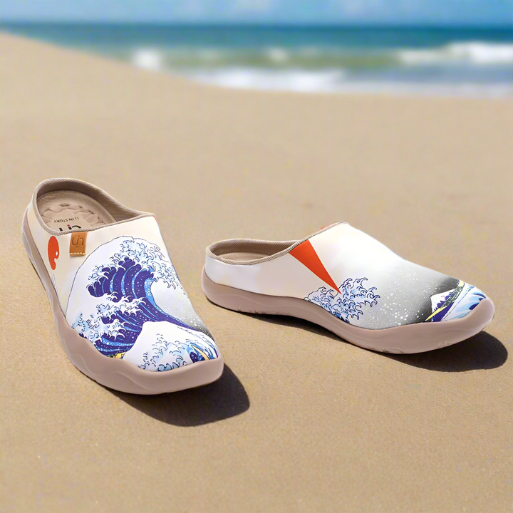 Great Wave off Kanagawa Slipper