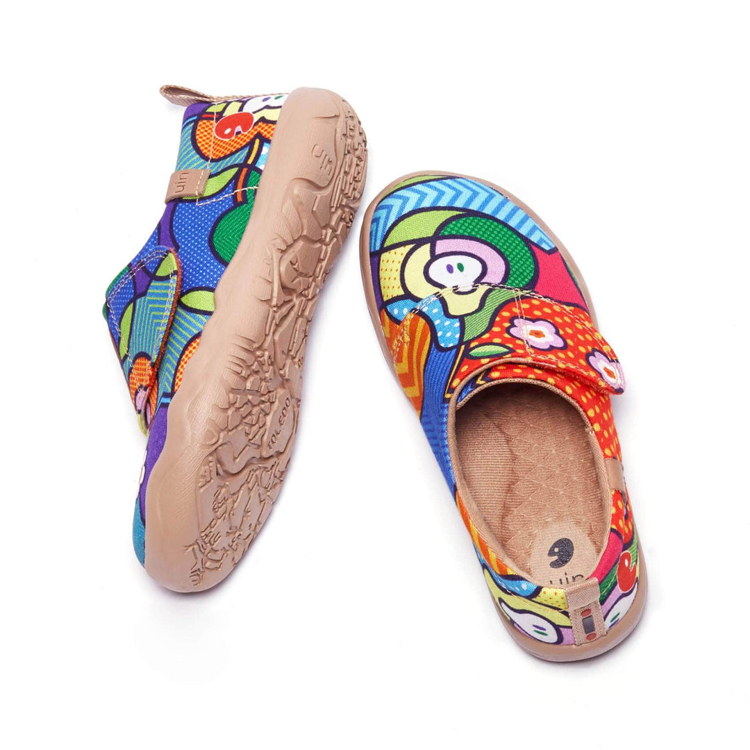 UIN Footwear Kid Apple Pear Kid Canvas loafers