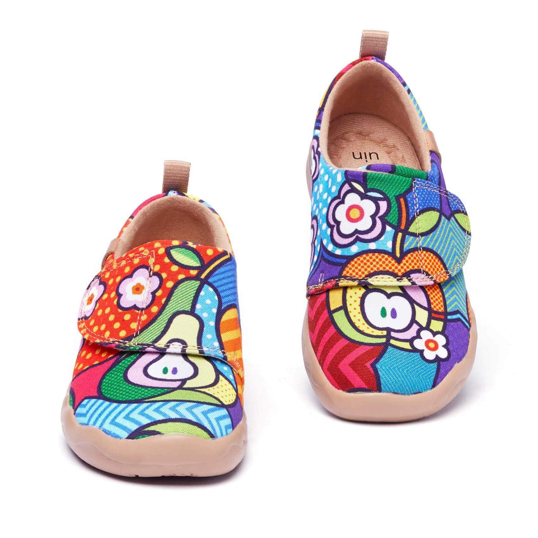 UIN Footwear Kid Apple Pear Kid Canvas loafers