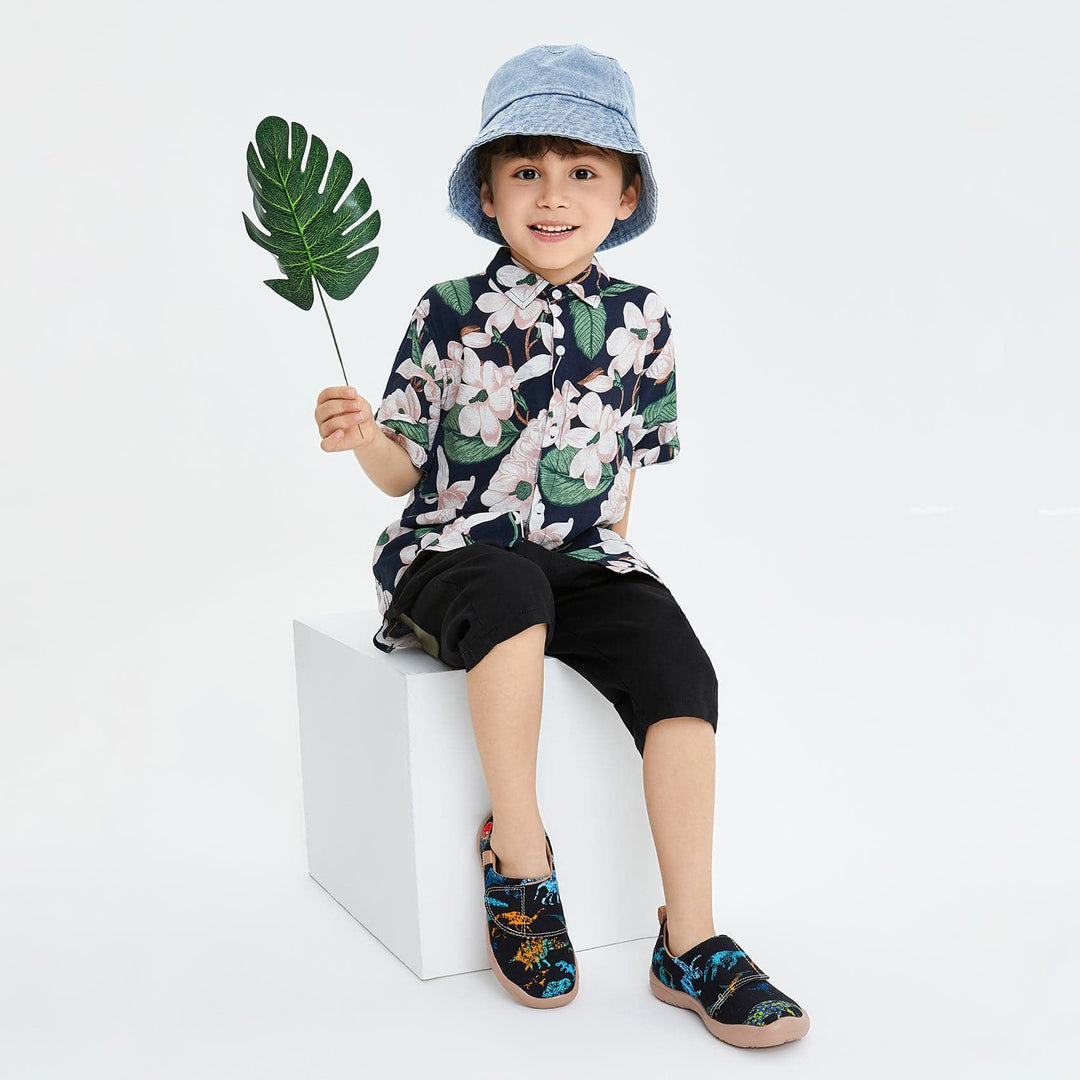 UIN Footwear Kid Back to Jurassic Toledo I Kid Canvas loafers