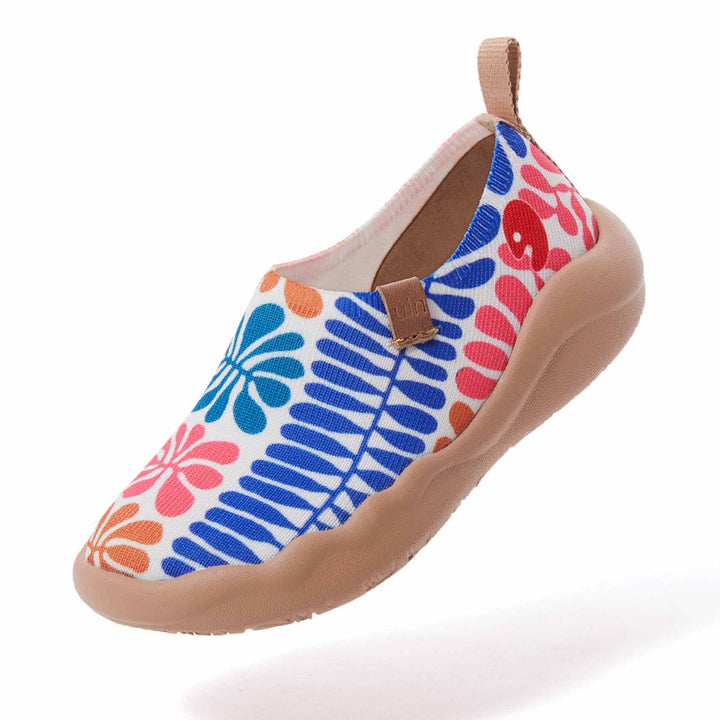 UIN Footwear Kid Bells Or Leave Kid Canvas loafers