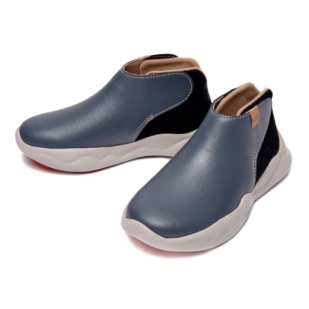 UIN Footwear Kid Dimgray Mijas XII Kid Canvas loafers