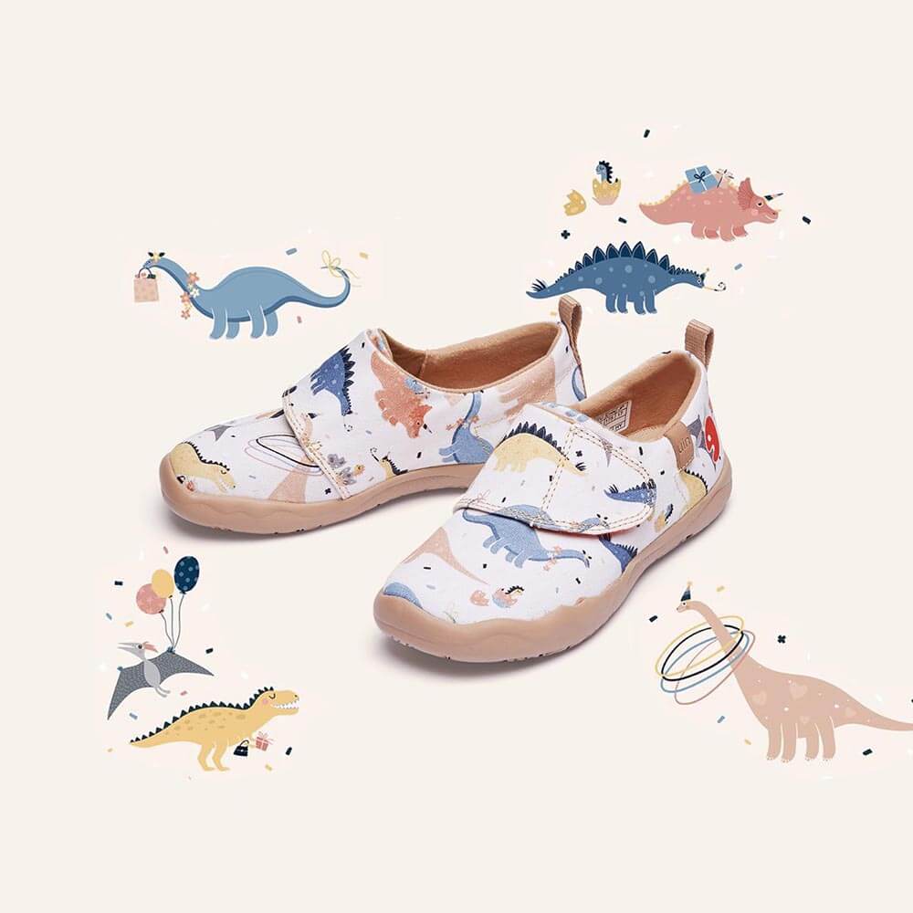 UIN Footwear Kid Dinosaur Kid Canvas loafers