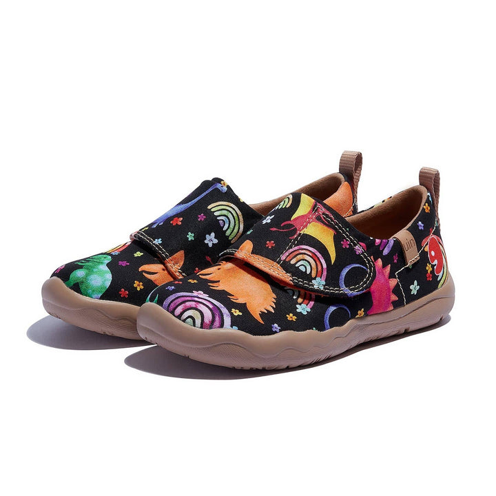 UIN Footwear Kid Dinosaurs Wonderland Toledo I Kid Canvas loafers