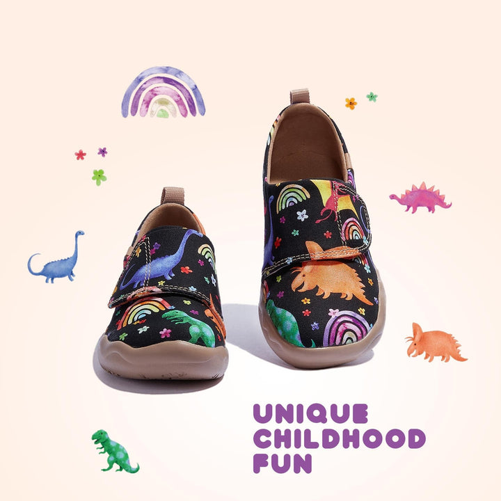 UIN Footwear Kid Dinosaurs Wonderland Toledo I Kid Canvas loafers