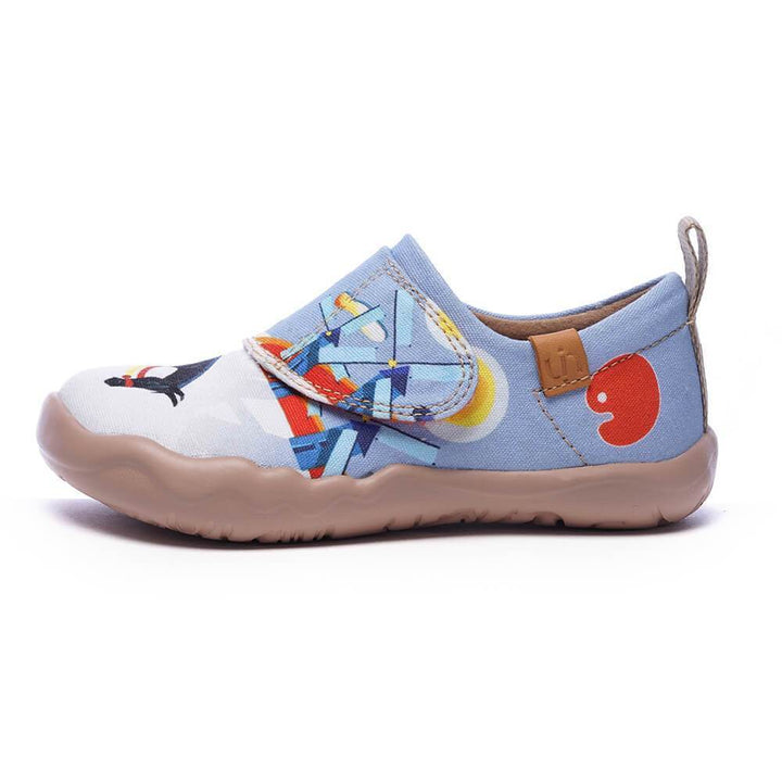 UIN Footwear Kid EL HIDALGO Kids Painted Canvas Shoes (Pre-sale) Canvas loafers