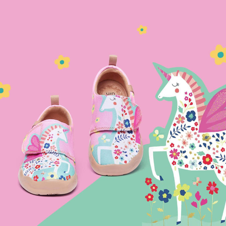 UIN Footwear Kid Fantasy Unicorn Kid Canvas loafers