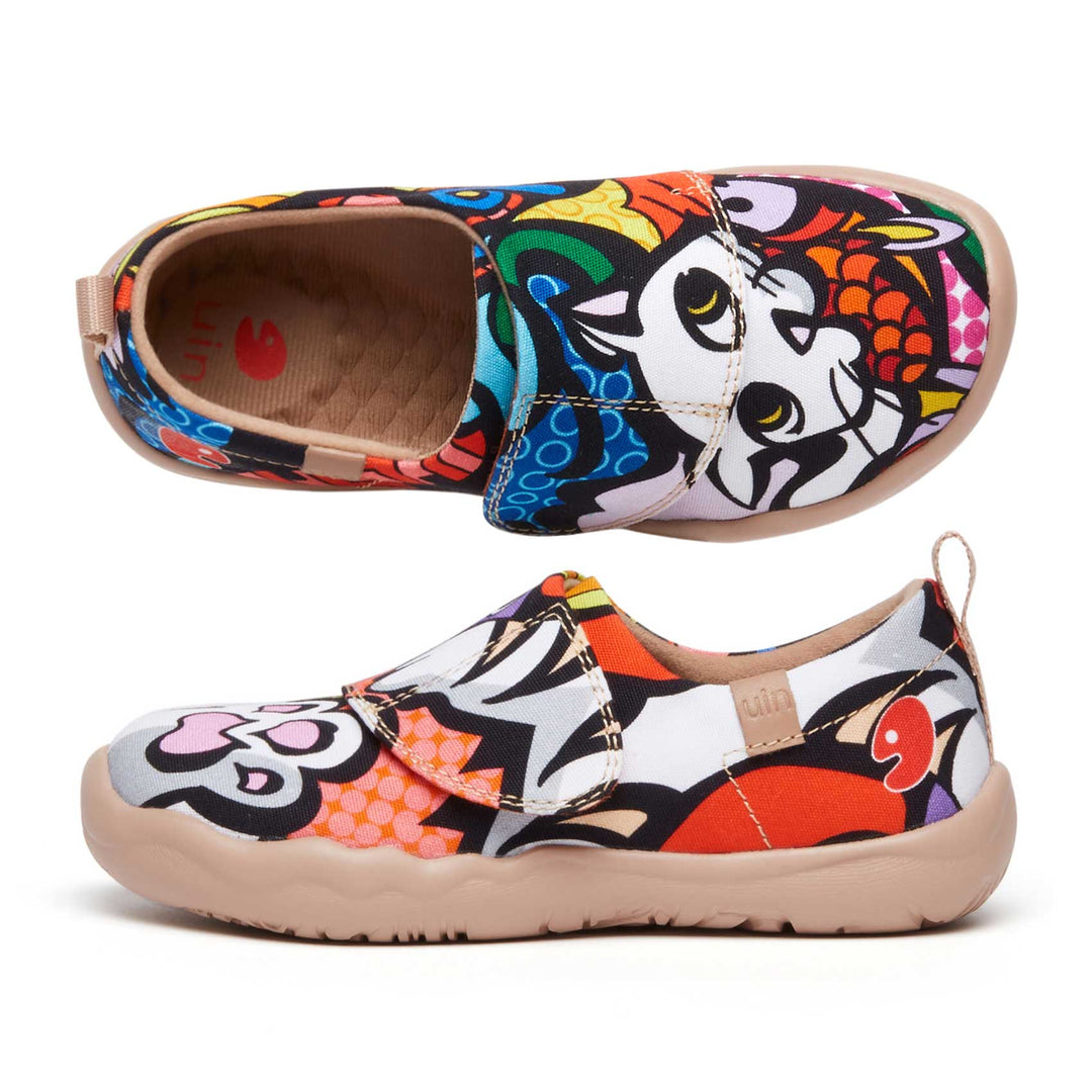 UIN Footwear Kid Fishy Fantasy Toledo I Kid Canvas loafers