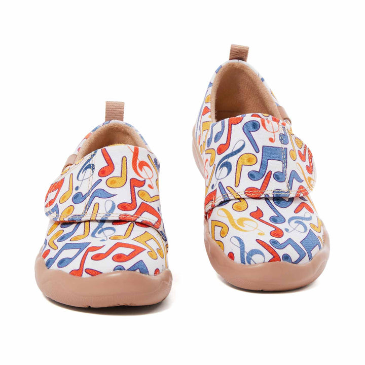 UIN Footwear Kid Floating Note Kid Canvas loafers