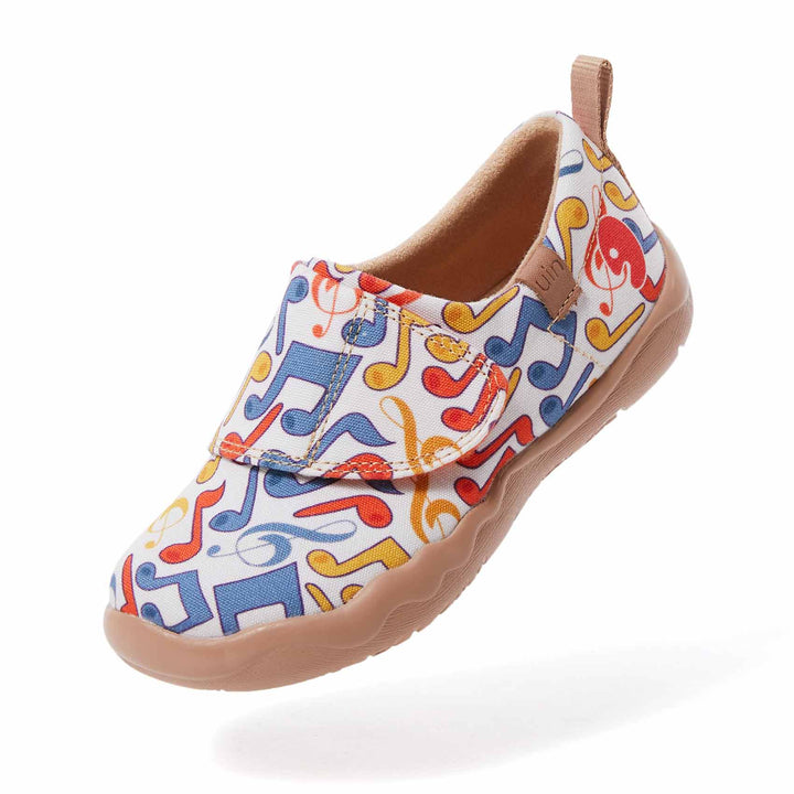 UIN Footwear Kid Floating Note Kid Canvas loafers