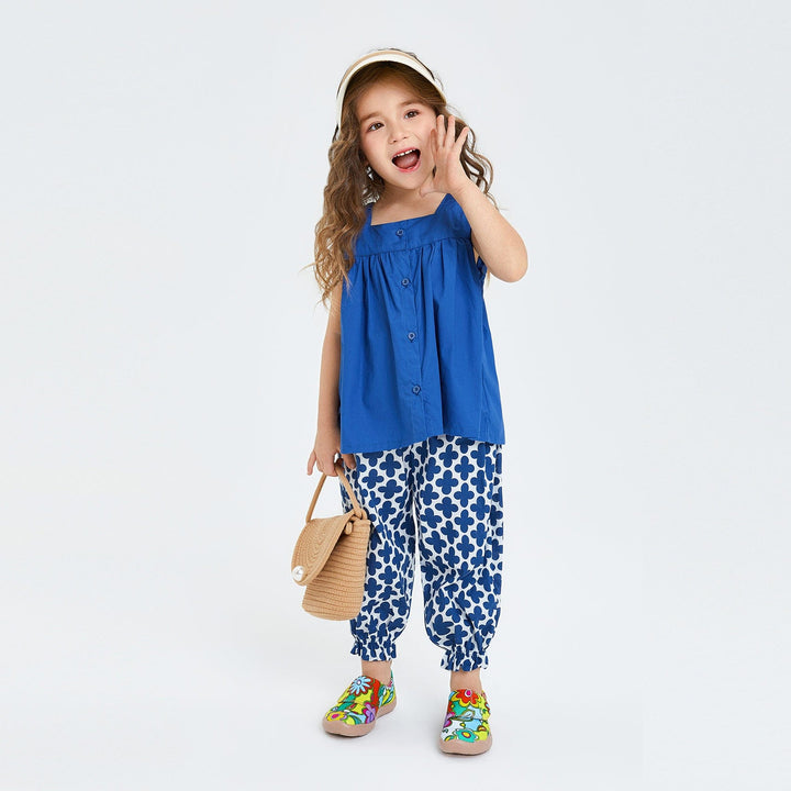 UIN Footwear Kid Floral Party Toledo I Kid Canvas loafers