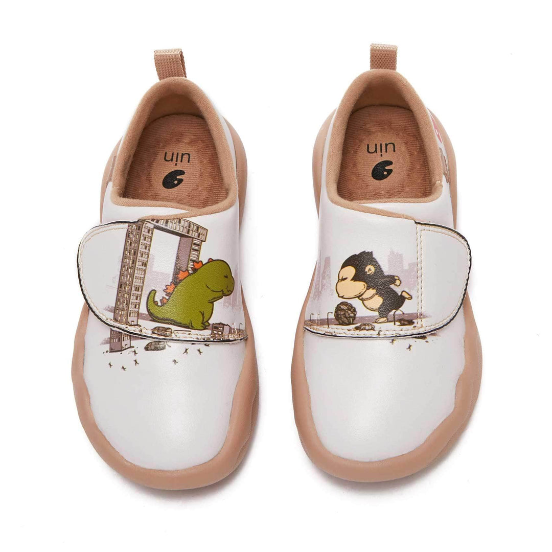 UIN Footwear Kid Football Game Kid Canvas loafers