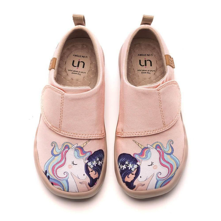 UIN Footwear Kid GIRL AND UNICORN Canvas Kid Canvas loafers