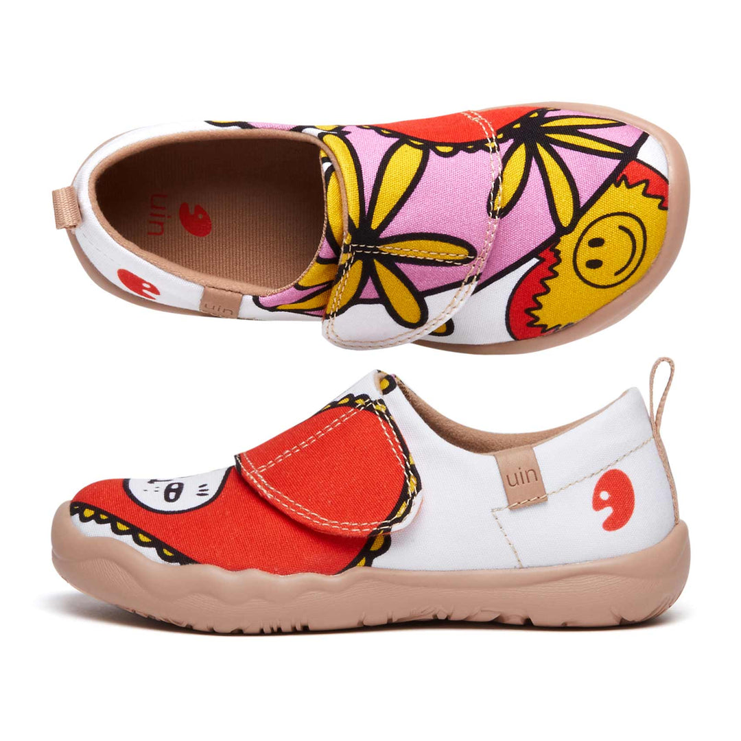 UIN Footwear Kid Kuso Kitty Toledo I Kid Canvas loafers