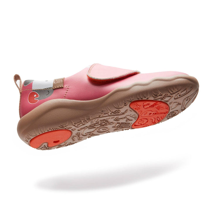 UIN Footwear Kid Little Deer-Pink Toledo II Kid Canvas loafers