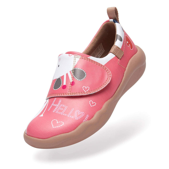 UIN Footwear Kid Little Deer-Pink Toledo II Kid Canvas loafers