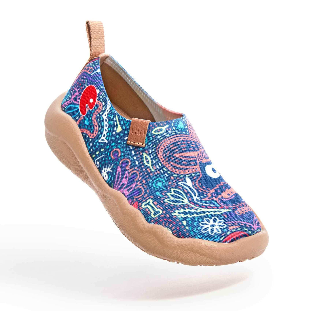 UIN Footwear Kid Mundo de los muertos Kid Canvas loafers