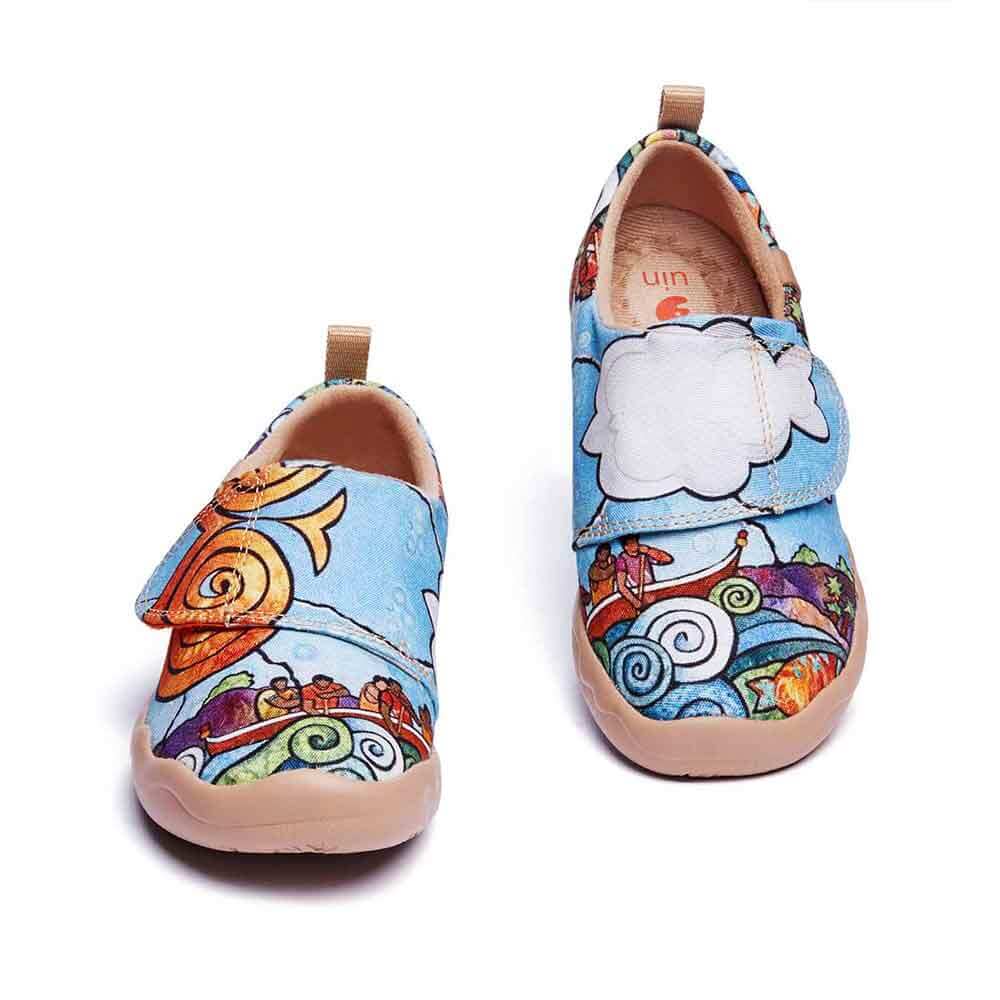 UIN Footwear Kid Ride the Wave Kid Canvas loafers