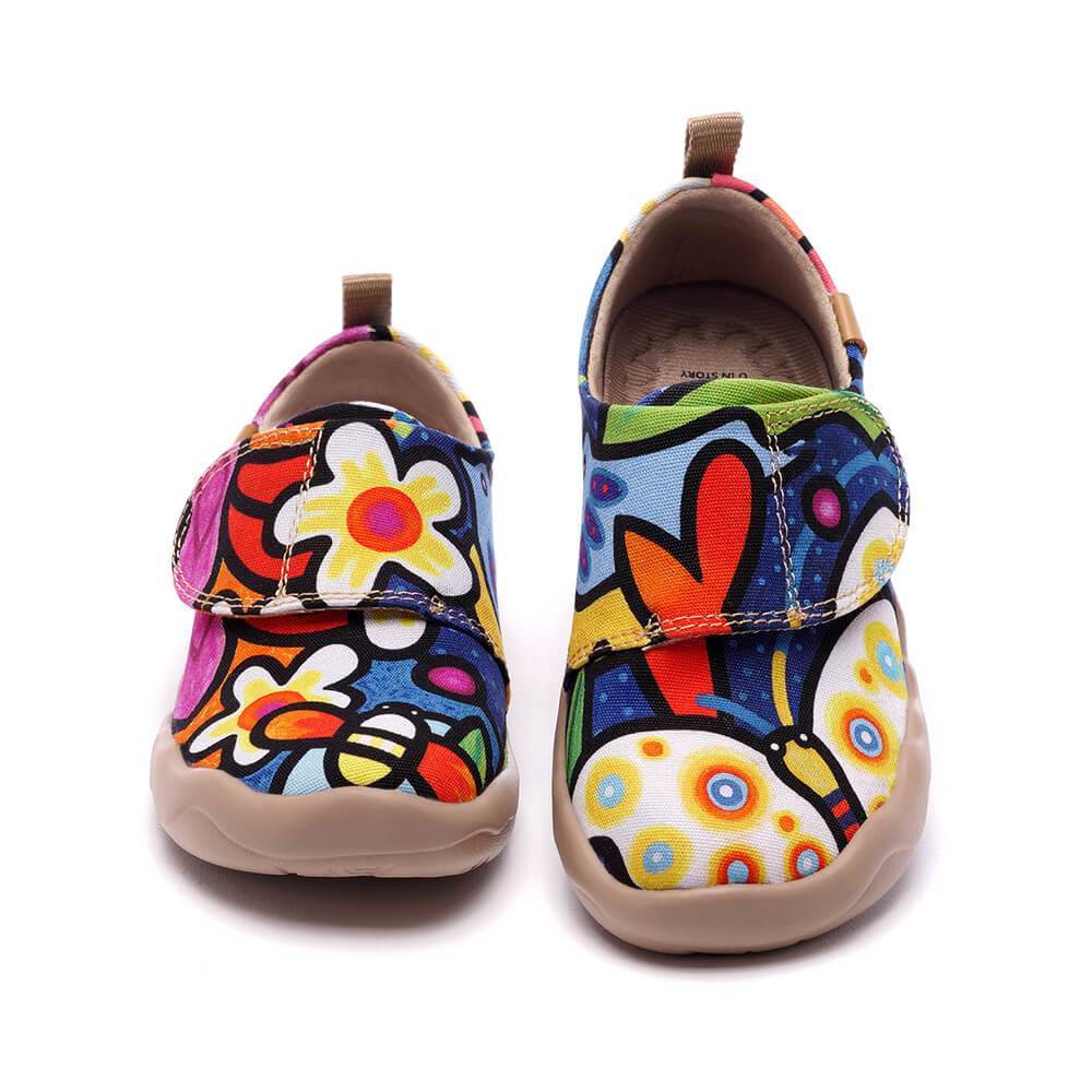 UIN Footwear Kid Secret Garden Kid Canvas loafers