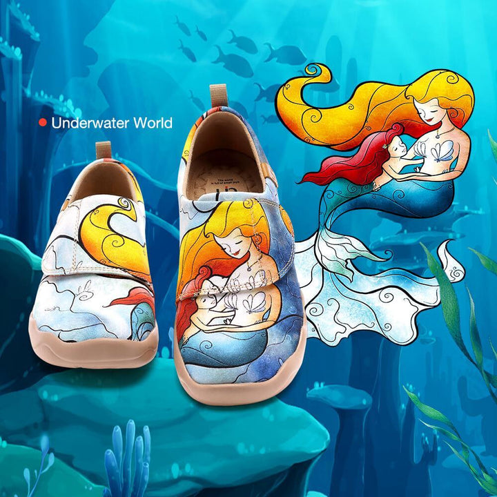 UIN Footwear Kid UNDERWATER WORLD Kid Canvas loafers