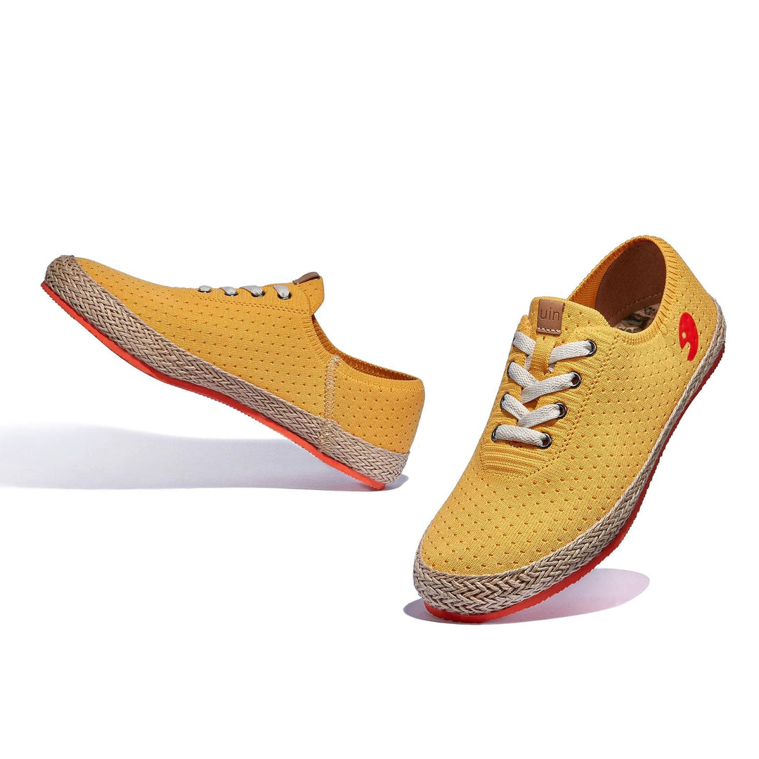 UIN Footwear Men Amber Yellow Formentera I Men Canvas loafers