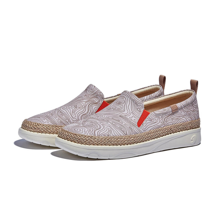 UIN Footwear Men Birch Tarragona I Men Canvas loafers