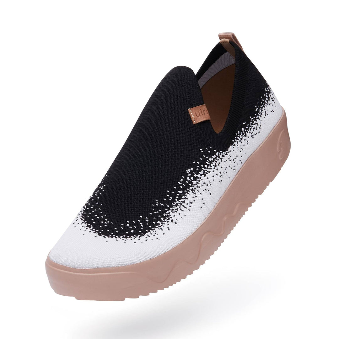 UIN Footwear Men Black Spray Fuerteventura I Men Canvas loafers