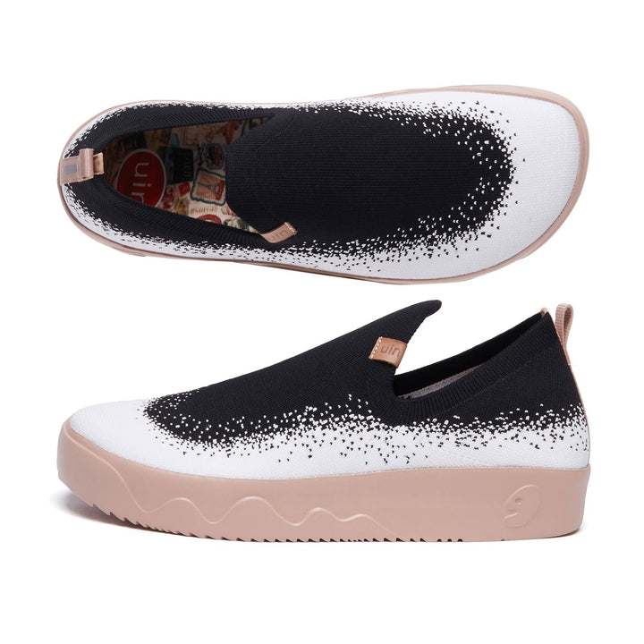 UIN Footwear Men Black Spray Fuerteventura I Men Canvas loafers