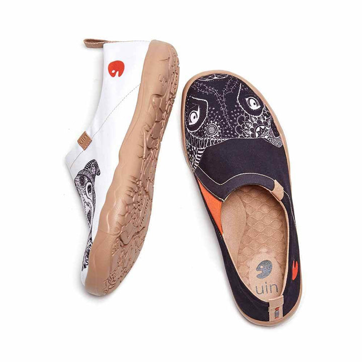 UIN Footwear Men Bulldog Canvas loafers