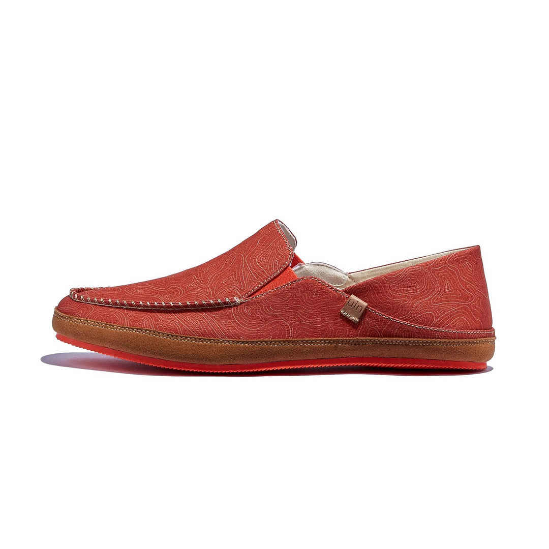 UIN Footwear Men Burnt Ochre Formentera II Men Canvas loafers