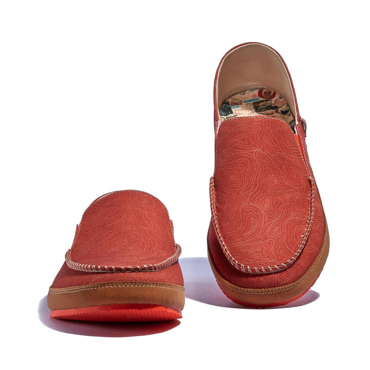 UIN Footwear Men Burnt Ochre Formentera II Men Canvas loafers