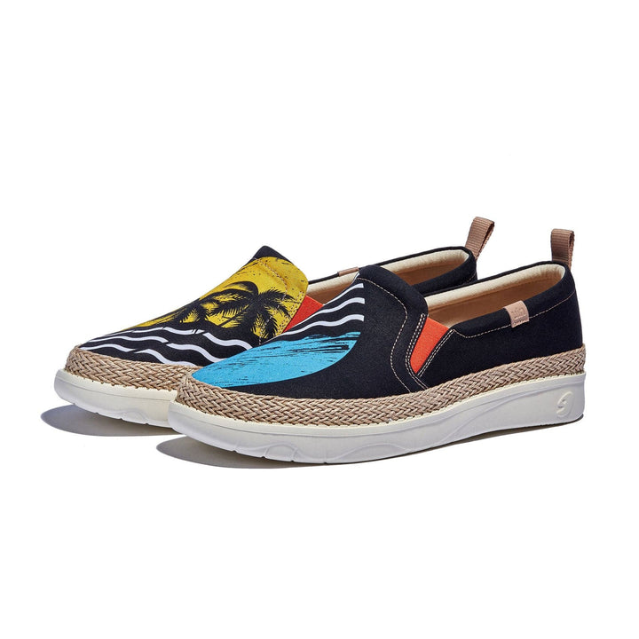 UIN Footwear Men Chase the Sunset Tarragona I Men Canvas loafers