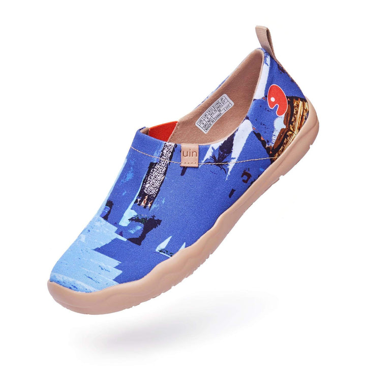 UIN Footwear Men Chefchaouen Canvas loafers