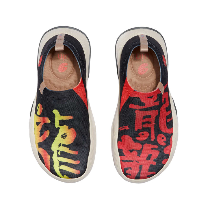 UIN Footwear Men Dragon Flame Toledo V Men Canvas loafers