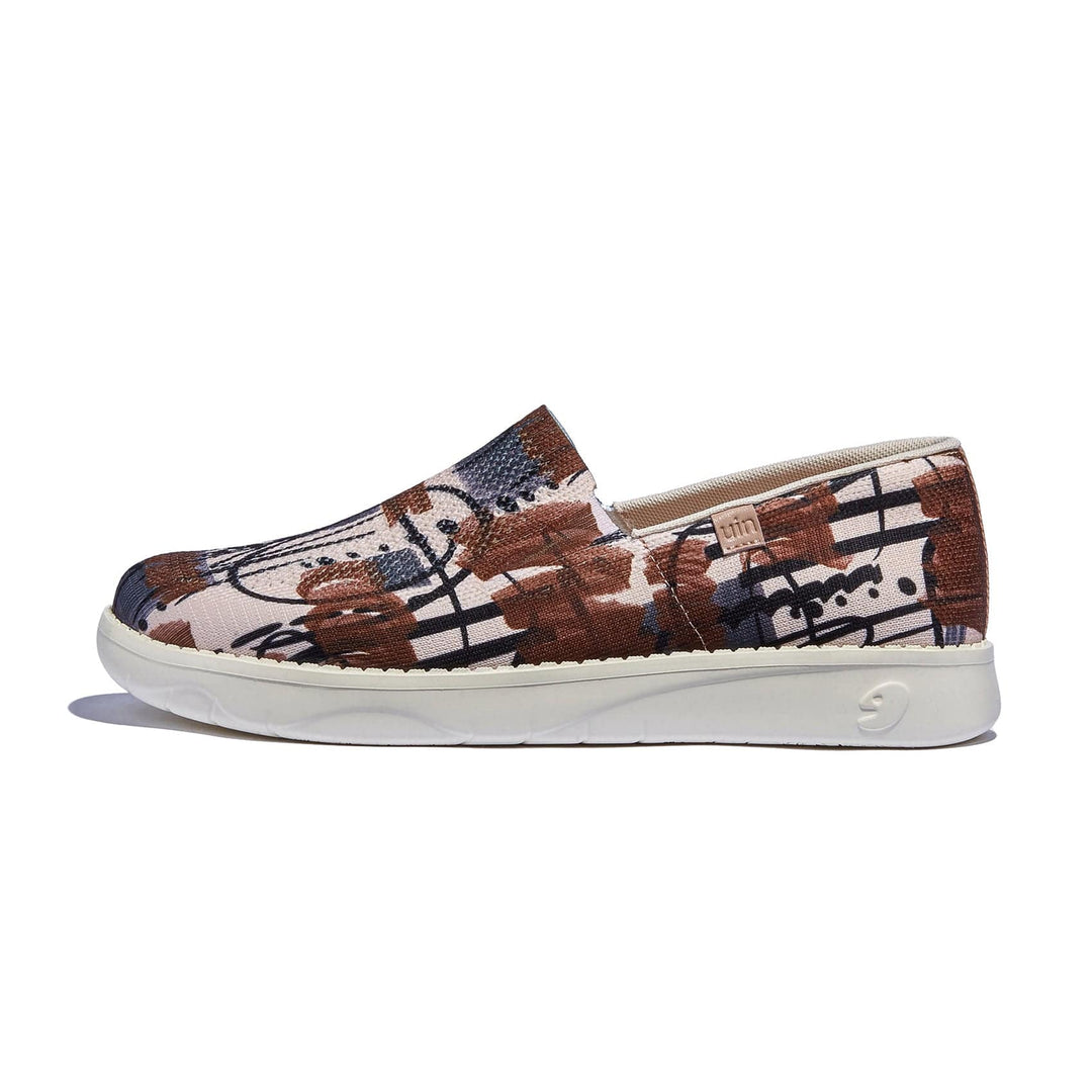 UIN Footwear Men Graffiti Arab Tarragona II Men Canvas loafers