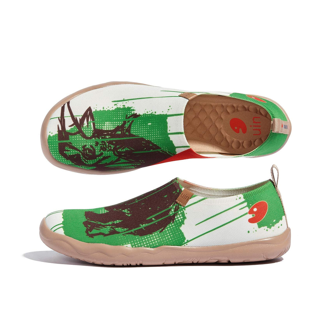 UIN Footwear Men Green Rhino Toledo I Men Canvas loafers