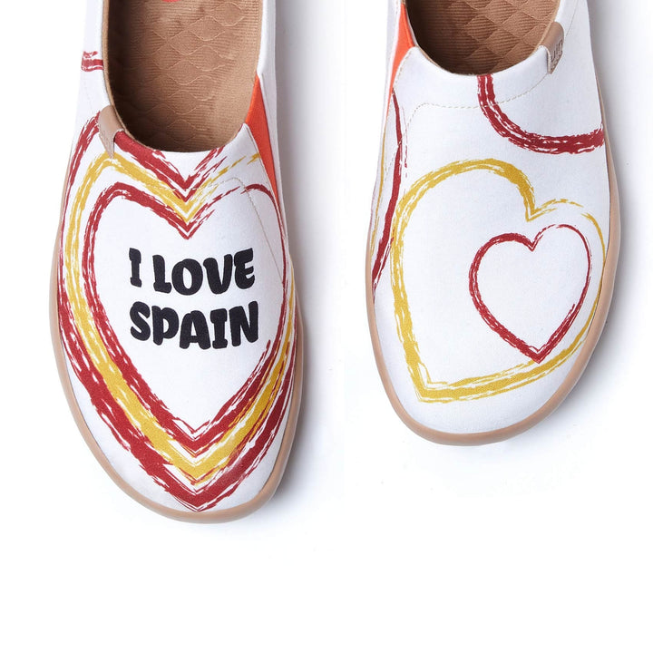 UIN Footwear Men I Love Spain Toledo I Men Canvas loafers