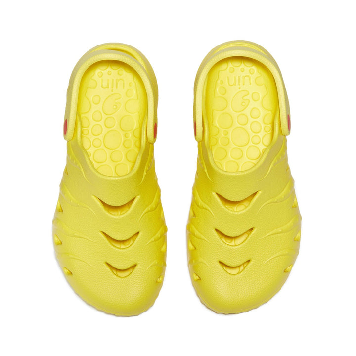 UIN Footwear Men Maize Yellow Octopus I Men Canvas loafers