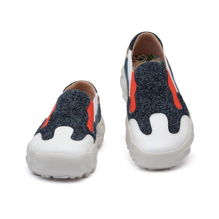 UIN Footwear Men Marble Gray Lanzarote II Men Canvas loafers