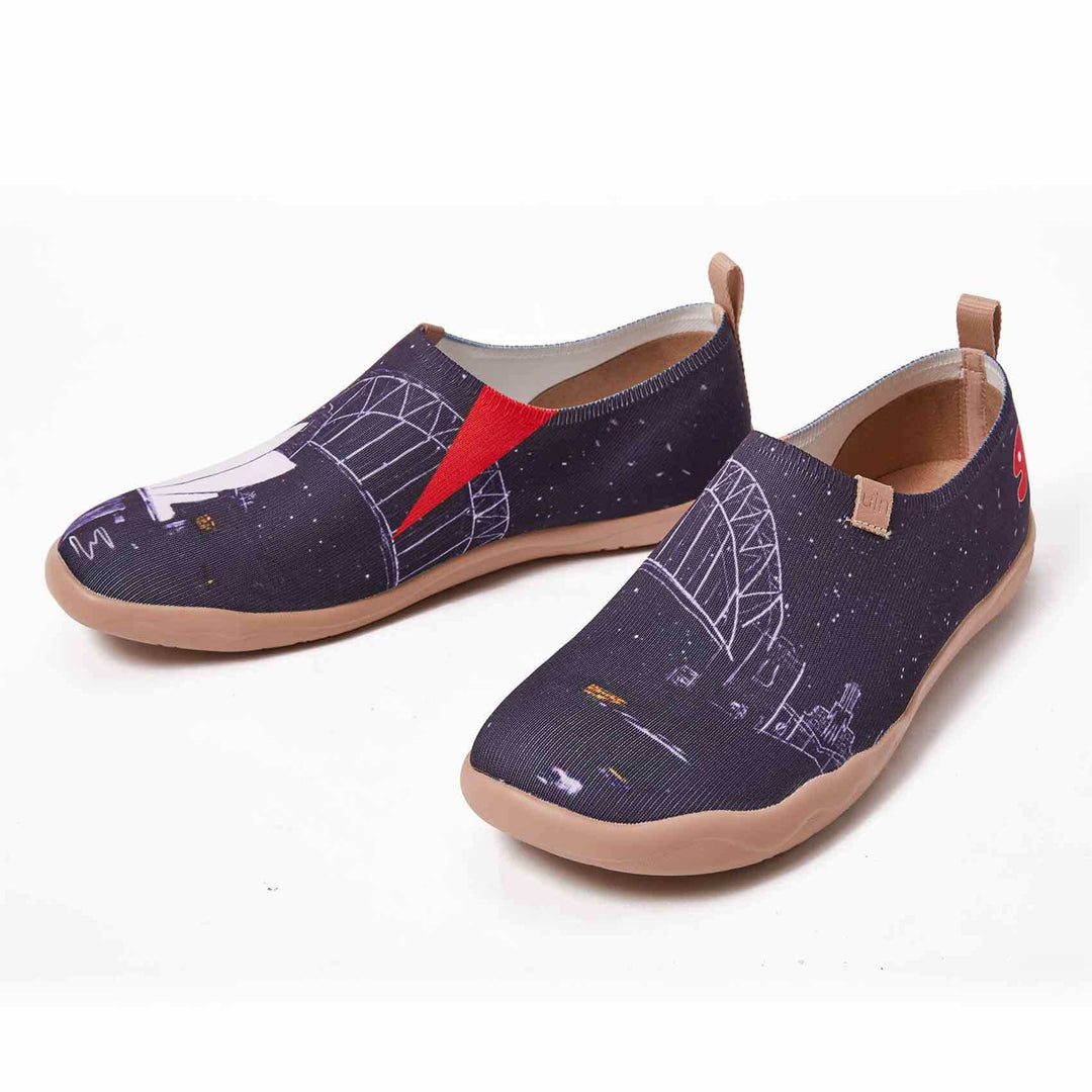 UIN Footwear Men Opera Night Canvas loafers