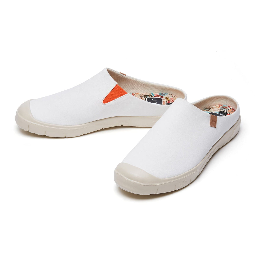 UIN Footwear Men Pure White Cadiz III Men Canvas loafers