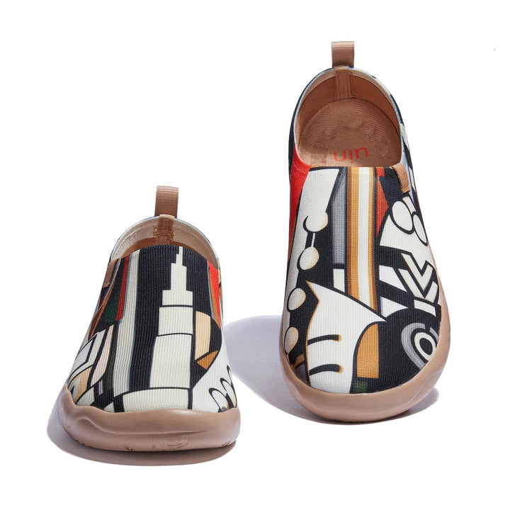 UIN Footwear Men The Music of NYC Toledo I Men Canvas loafers