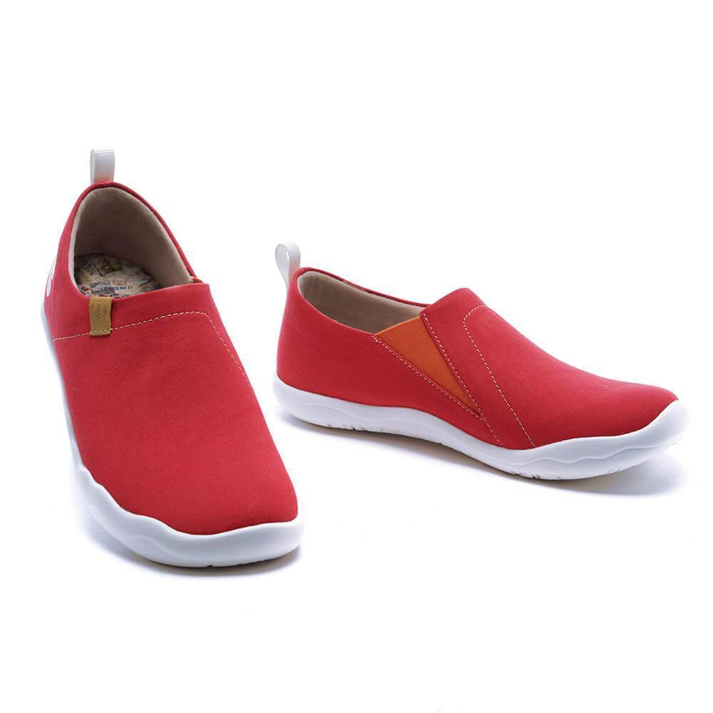 UIN Footwear Men Toledo Red Men Canvas loafers