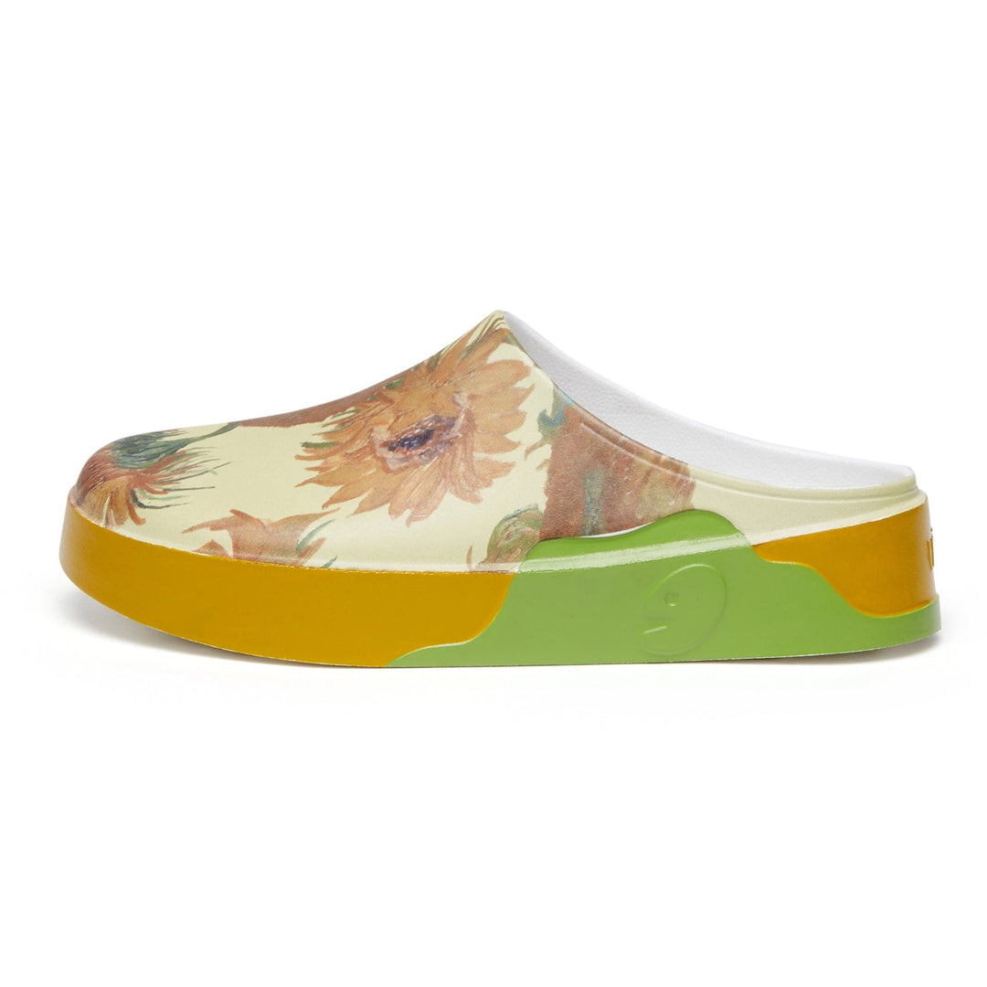 UIN Footwear Men Van Gogh Sunflowers Tenerife Men Canvas loafers