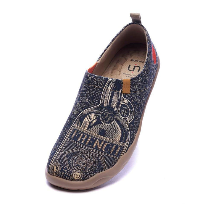 UIN Footwear Men Wine Not? Canvas loafers