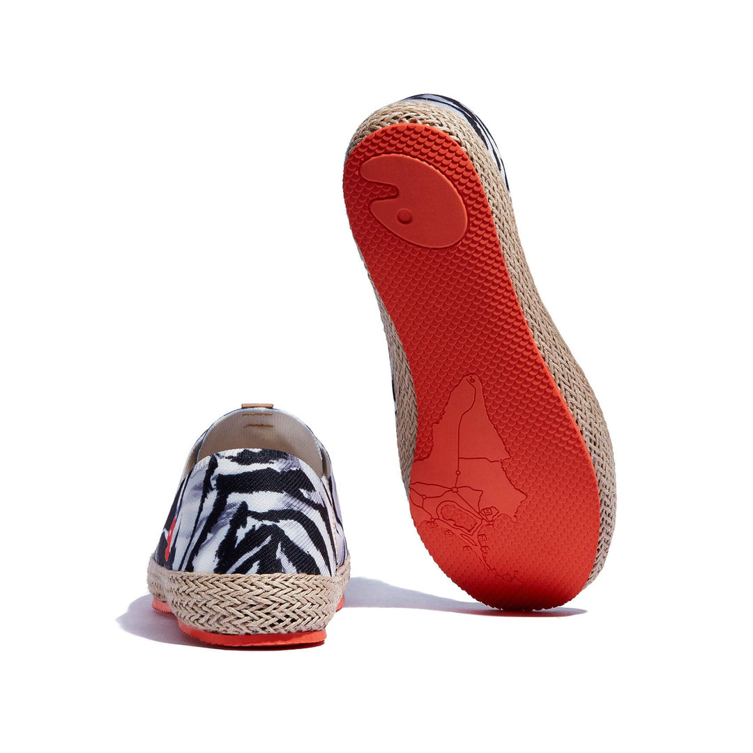 UIN Footwear Men Zebra Tribe Formentera I Men Canvas loafers