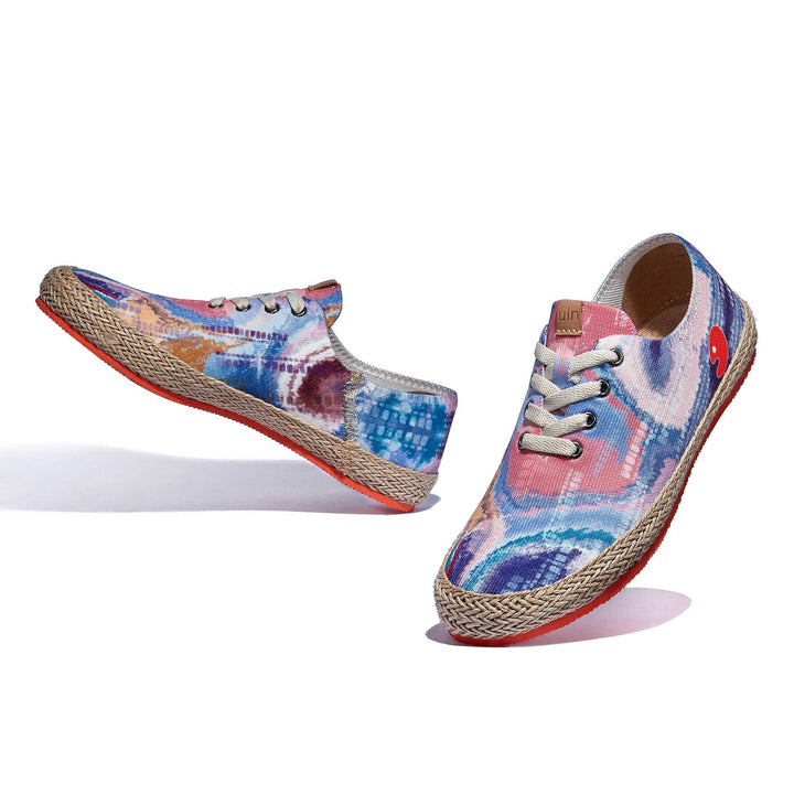 UIN Footwear Women Aurora Refraction Formentera I Women Canvas loafers