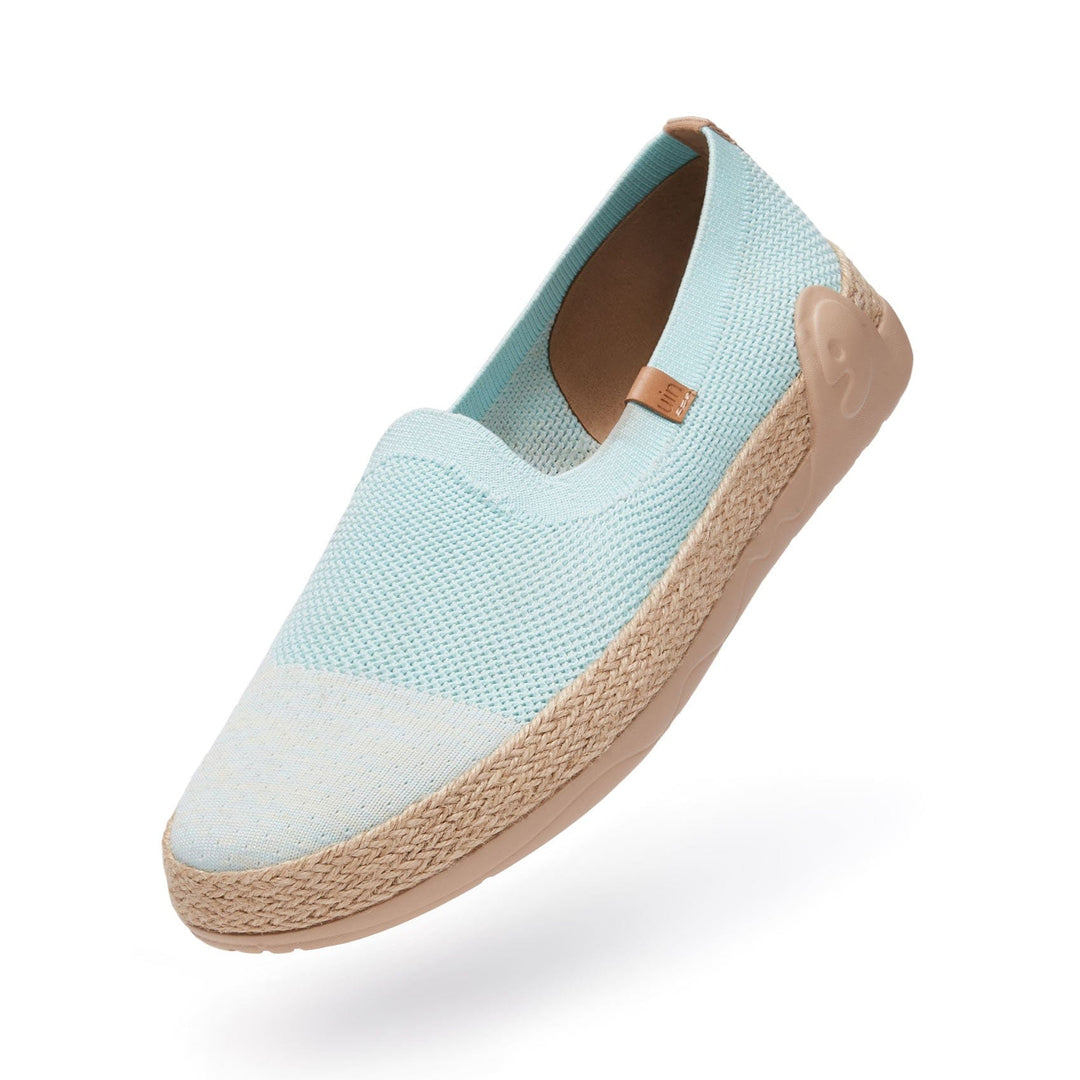 UIN Footwear Women Azure Blue Marbella II Women Canvas loafers