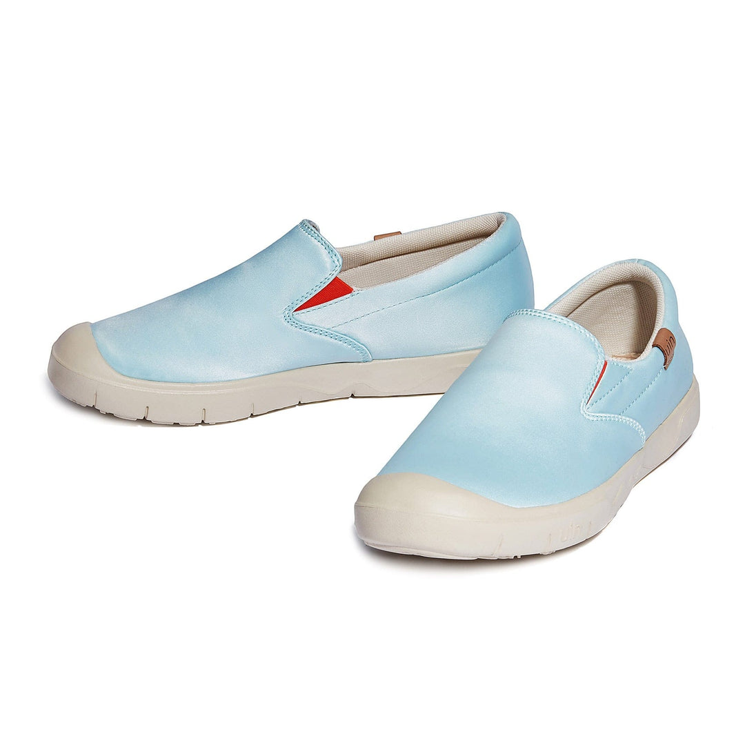 UIN Footwear Women Blue Sky Silk Cadiz I Women Canvas loafers