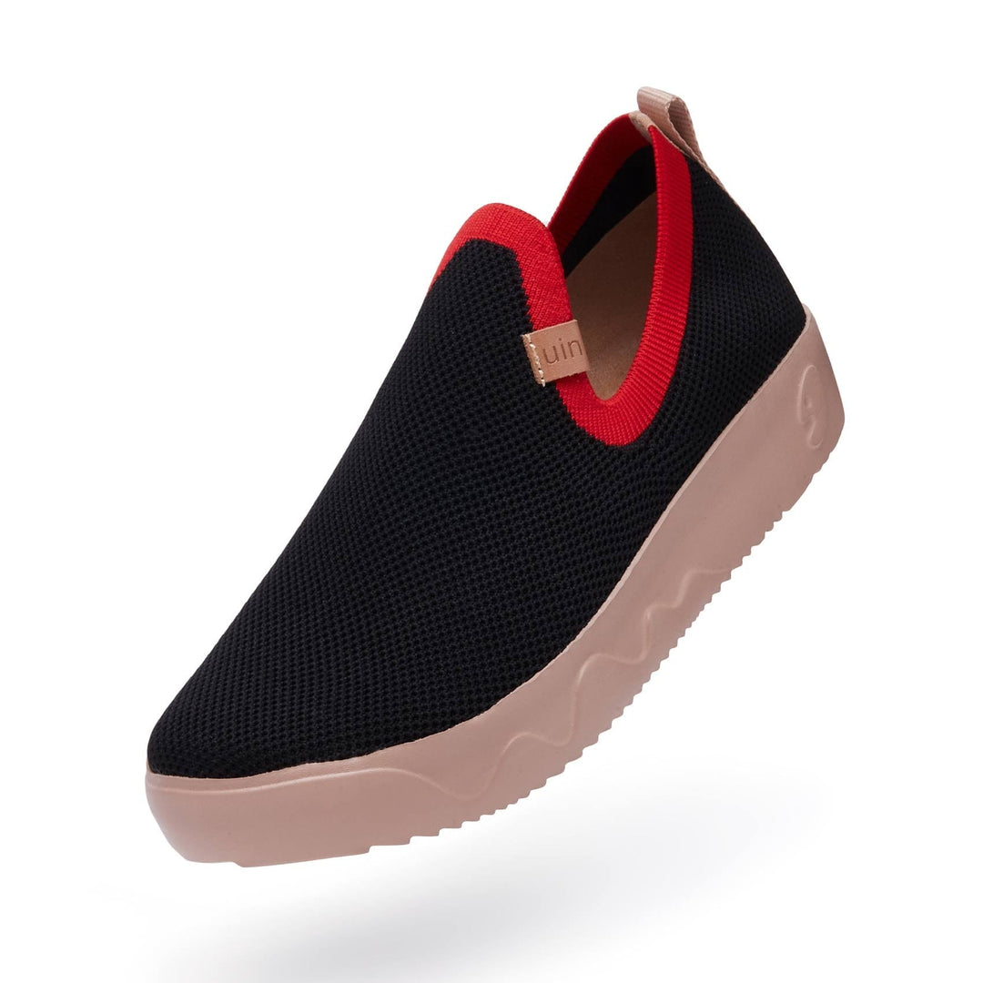 UIN Footwear Women Charcoal Black Fuerteventura I Women Canvas loafers